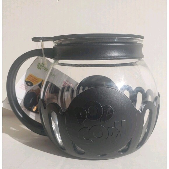 Micro-Pop Popcorn Popper 1.5 Quart with Lid for Microwave Use by Ecolution NWT - Picture 4 of 8